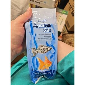 Jungle Aquarium Salt For Tropical Fish and Goldfish, 16 oz (Factory Sealed New)